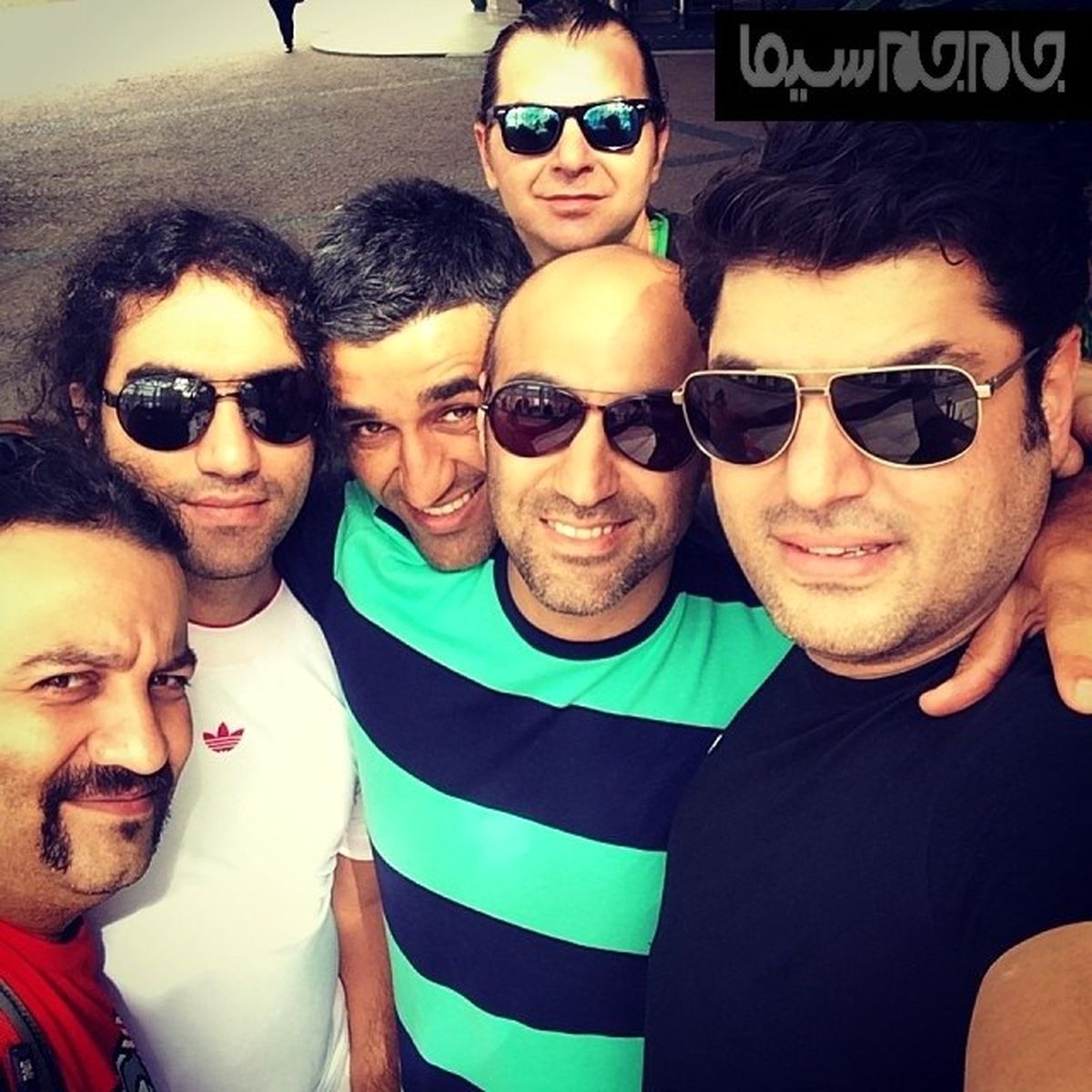 چهره‌خندان‌هنرمندان‌ایرانی‌دربرزیل/عکس