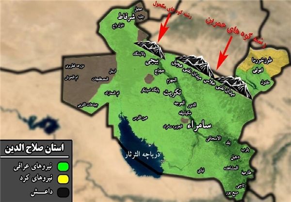 تلاش ناکام داعش برای قطع امدادرسانی به موصل