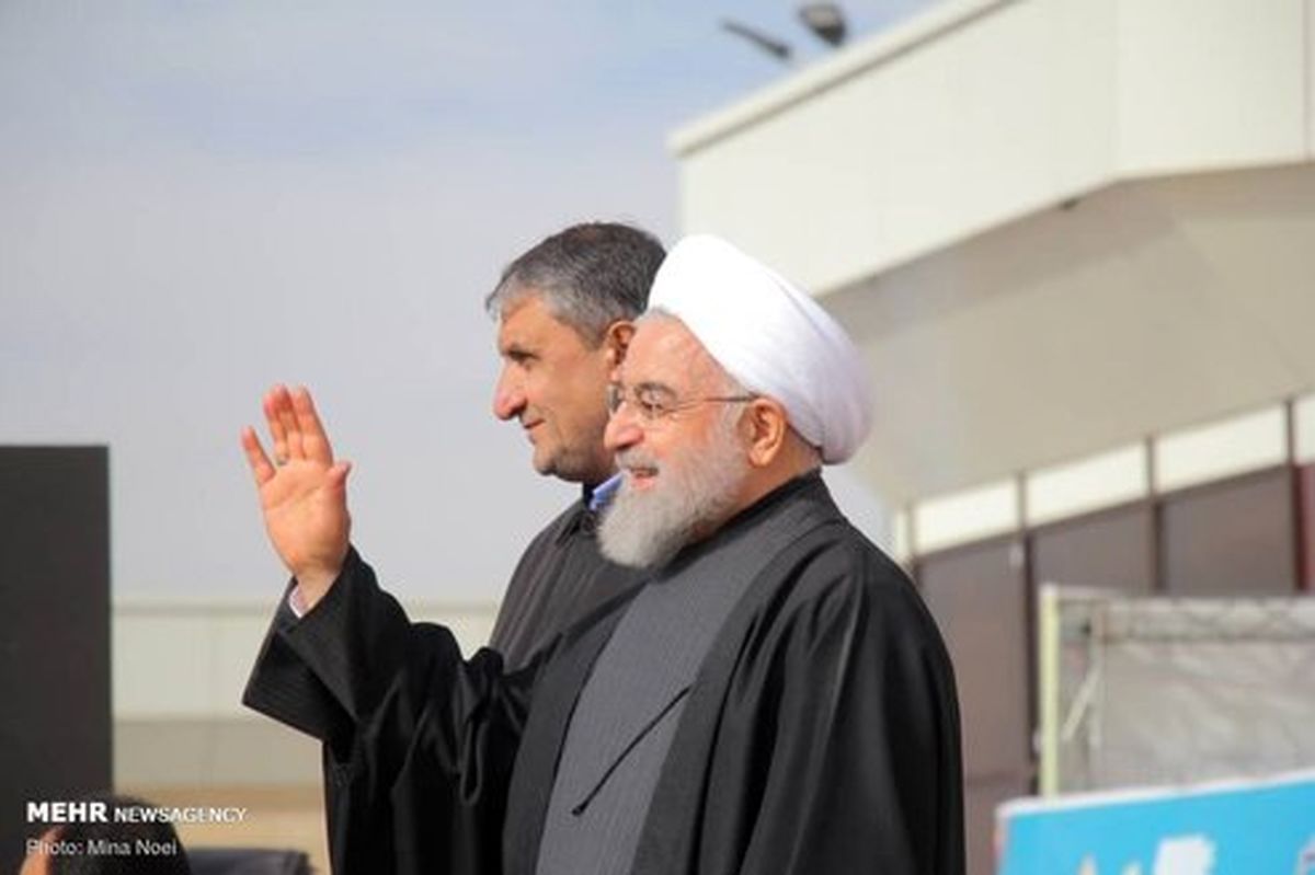 تصاویر: خنده های روحانی در بستان آباد