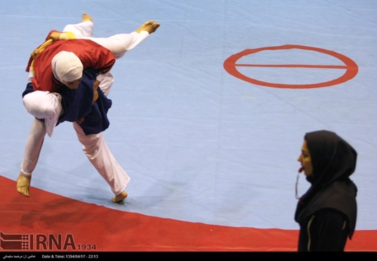 تصاویر:تمرین کشتی زنان در تهران