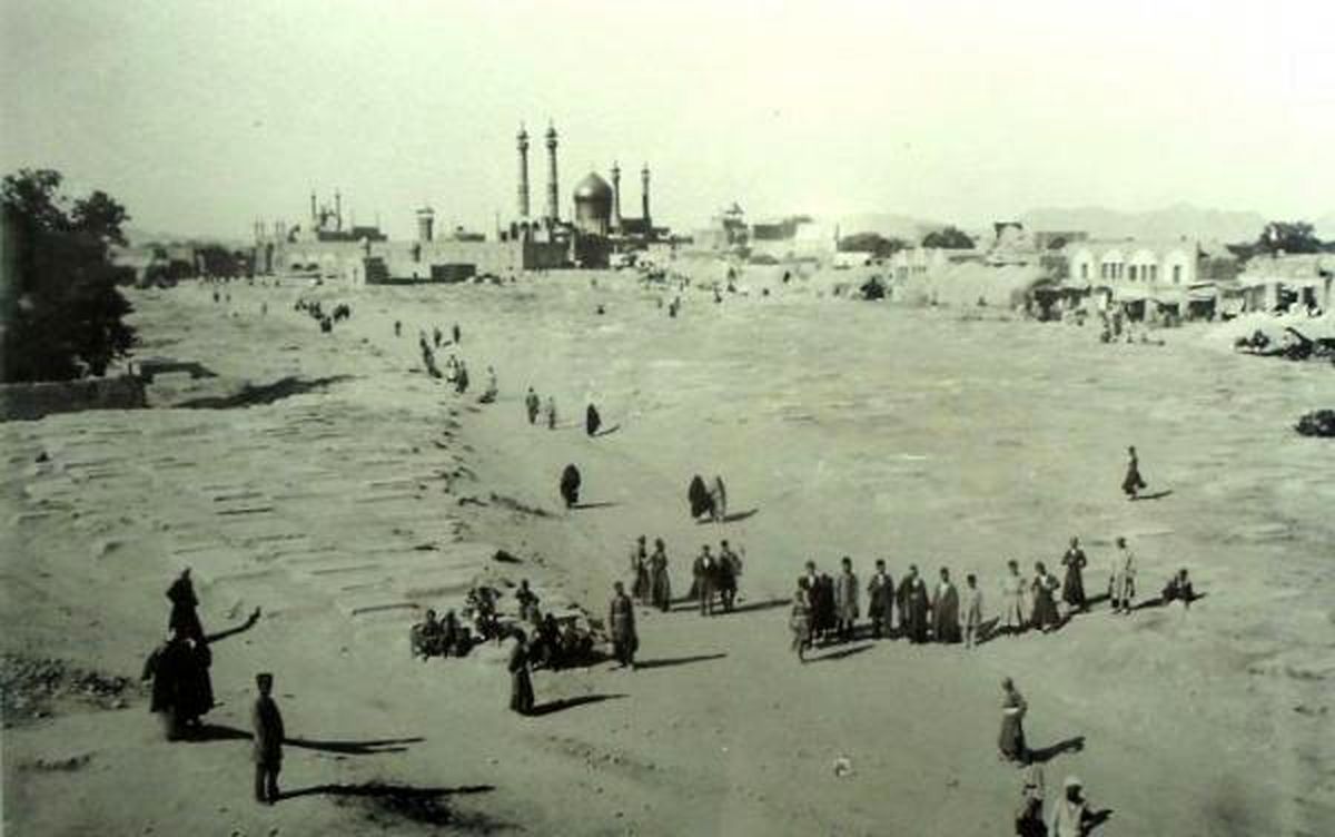 حرم حضرت‌معصومه(س)80سال پیش/عکس