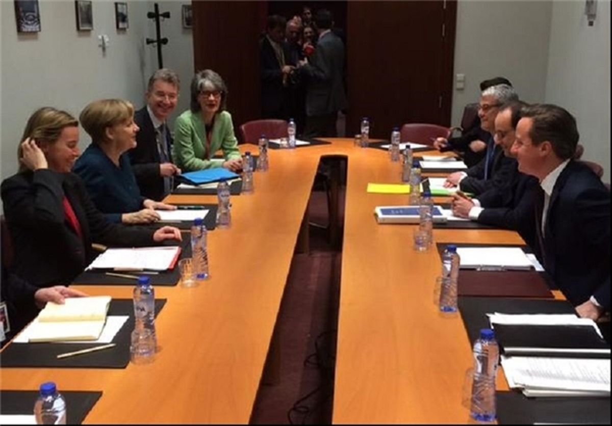 دیدار هسته‎ای سه کشور اروپایی/عکس