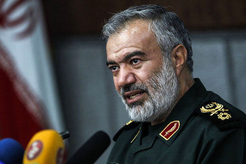 سردار فدوی: فعالیت سپاه به جغرافیای خاص محدود نمی شود