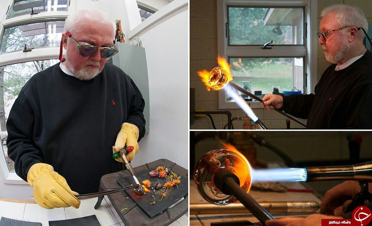 آثار خارق العاده پدرهنر شیشه‌ای مدرن+تصاویر