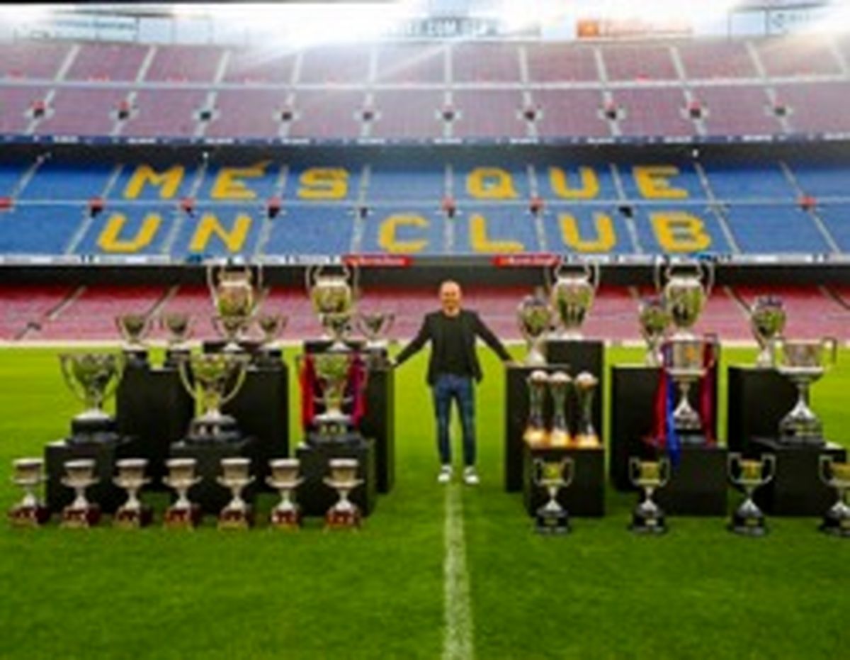 تمام افتخارات اینیستا در بارسلونا +عکس