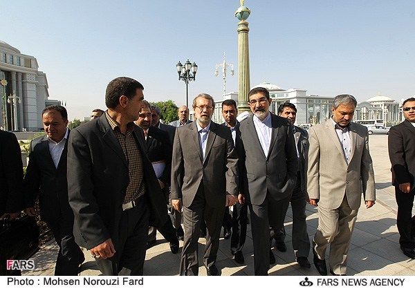 تصاویر / سفر رئیس مجلس به ترکمنستان