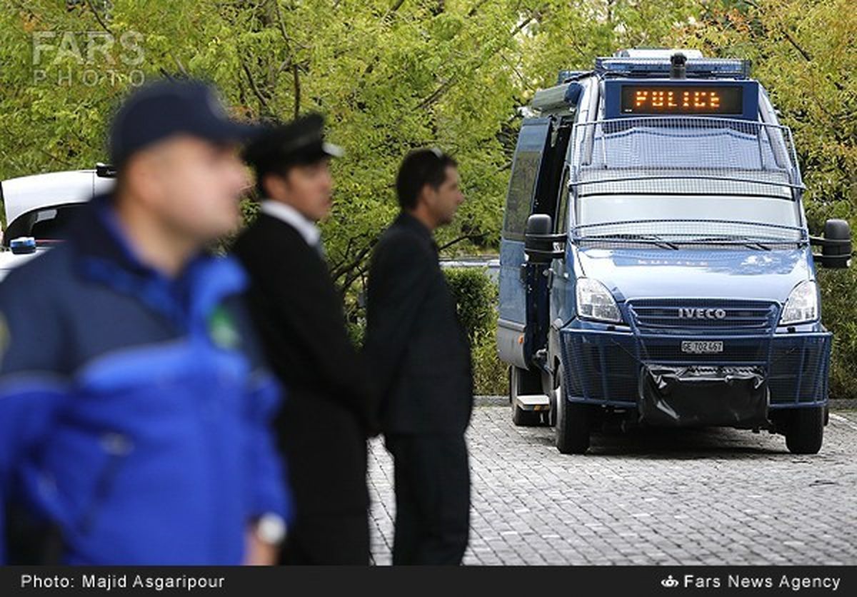 یگان حفاظت در محل مذاکرات ژنو /عکس