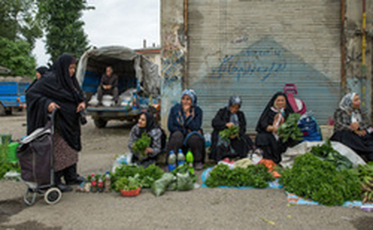 تصاویر: «زنانه بازار» در منطقه خوش آب و هوای ایران