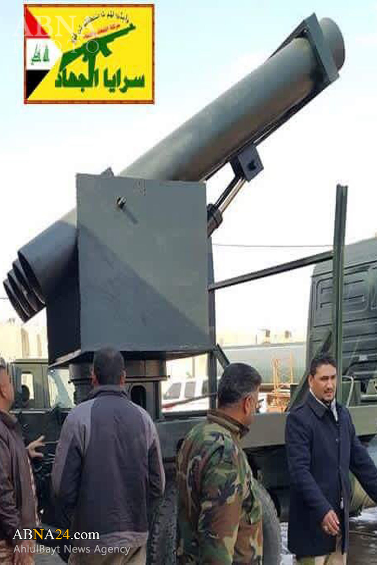 خمپاره انداز فجر۴ الحشد الشعبی+عکس