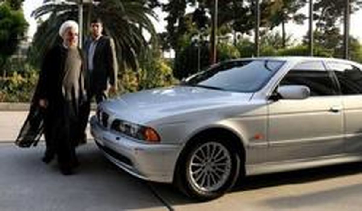 عکس: خودرویی که رییس‌جمهور با آن تردد می‌کند