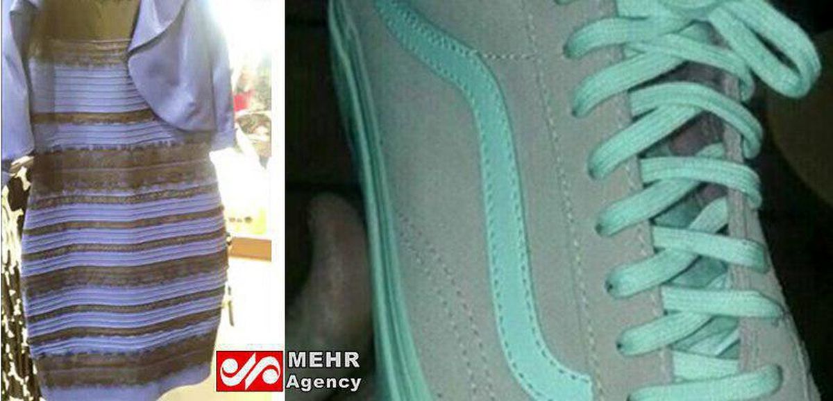 این کفش چه رنگی است!؟ +عکس