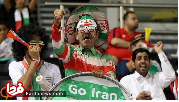 عکس: متفاوت ترین تماشاچی بازی ایران-قطر