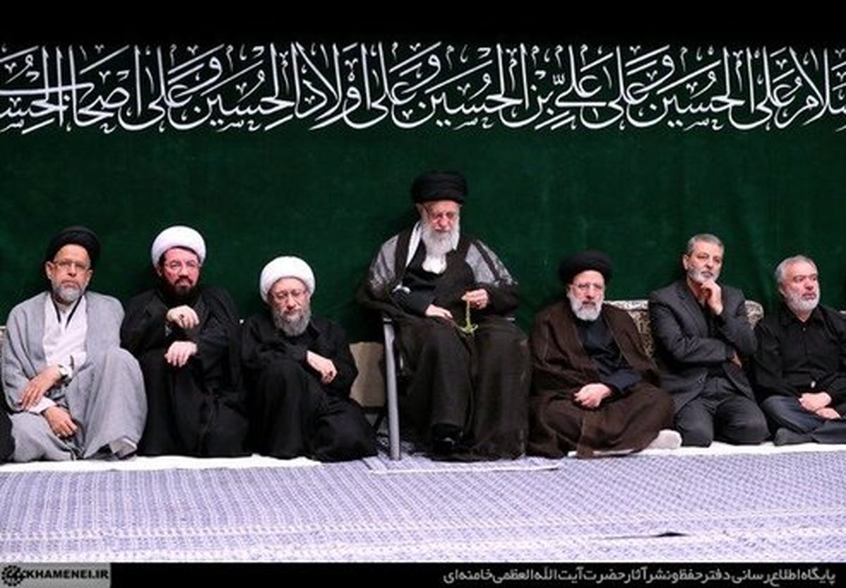 روسای قدیم و جدید قوهقضائیه در کنار رهبرانقلاب +عکس