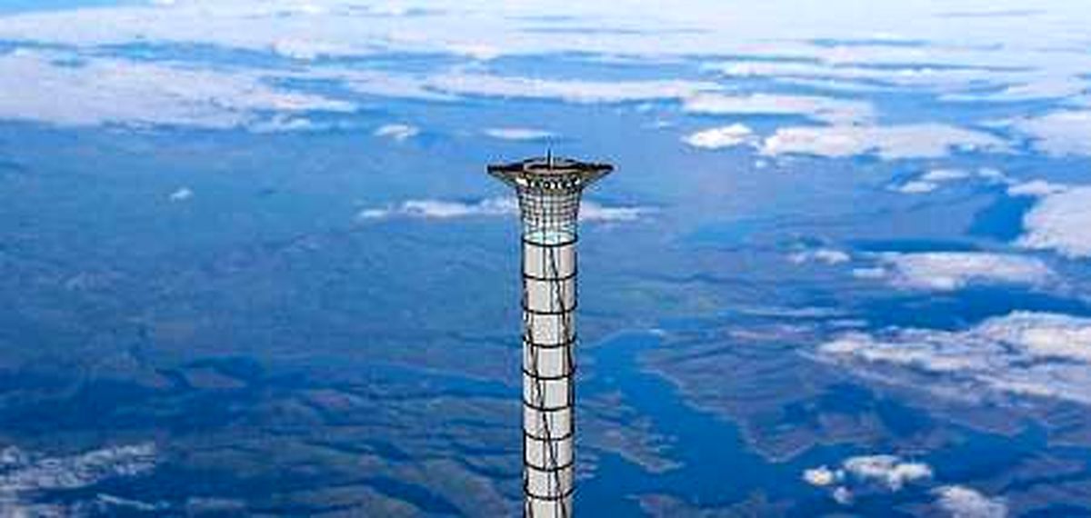 آسانسور فضایی+عکس