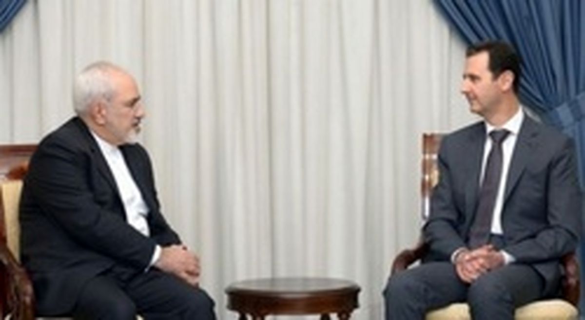 ظریف با بشار اسد دیدار کرد