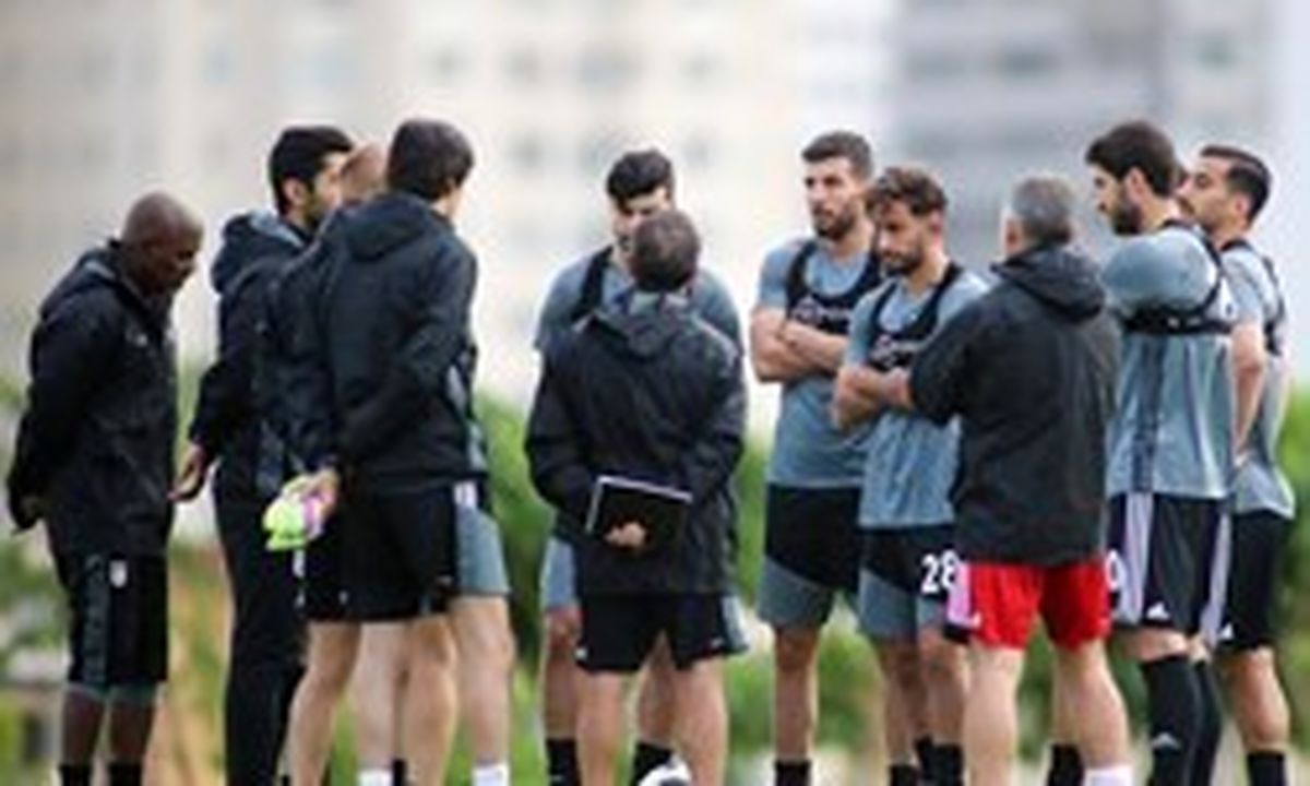 اتفاقات دیدنی در تمرین امروز تیم ملی +عکس