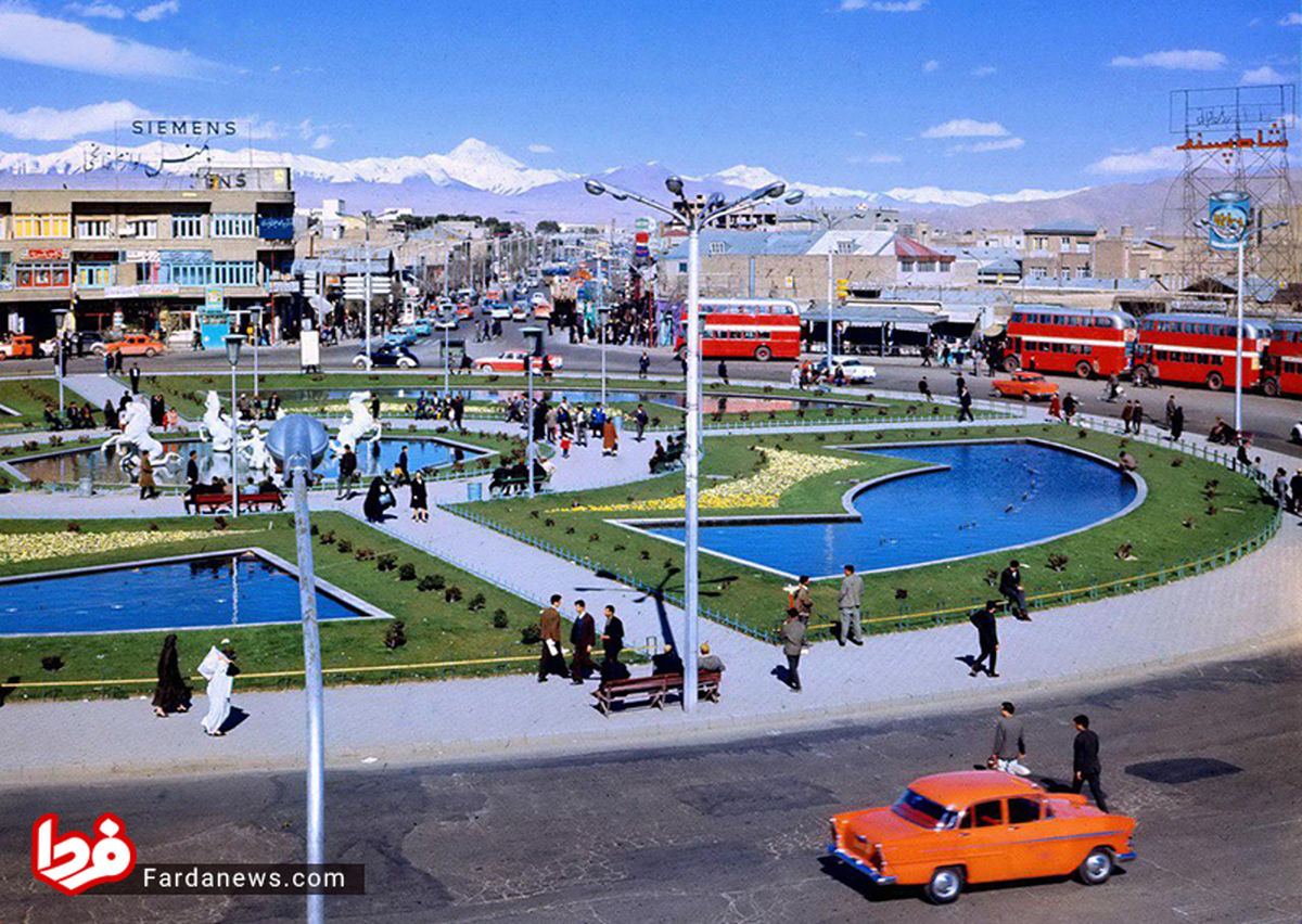 عکس: میدان امام حسین در اواسط دهه ۴۰