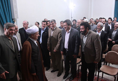 دیدار جبهه اصلاحات با هاشمی/عکس