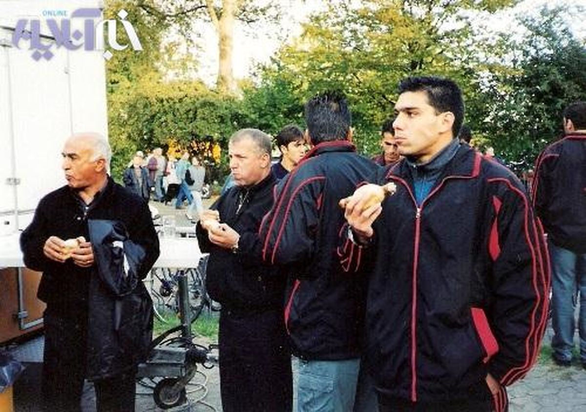 عکس/ هاتداگخوری پروین وپرسپولیسیها