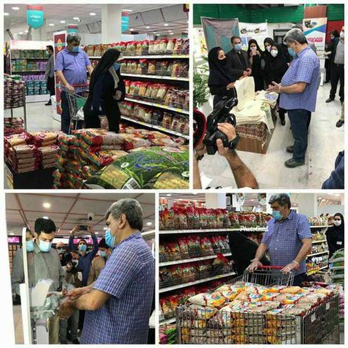 ماجرای عکس خبرساز حناچی در یک فروشگاه +عکس