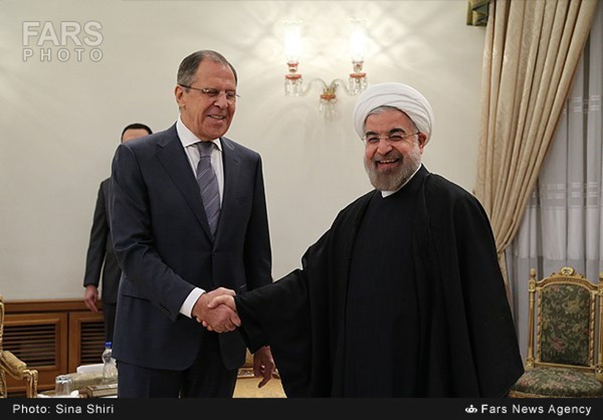 دیدار وزیرخارجه روسیه با روحانی/عکس