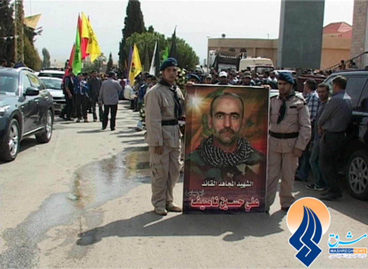 شهادت فرمانده ارشد حزبالله لبنان/تصاوير