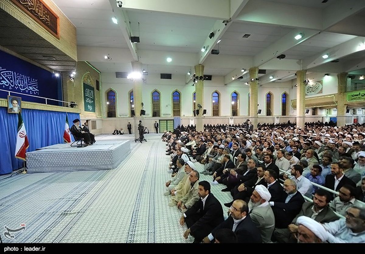 تصاویر / دیدار کارگزاران حج با رهبر انقلاب