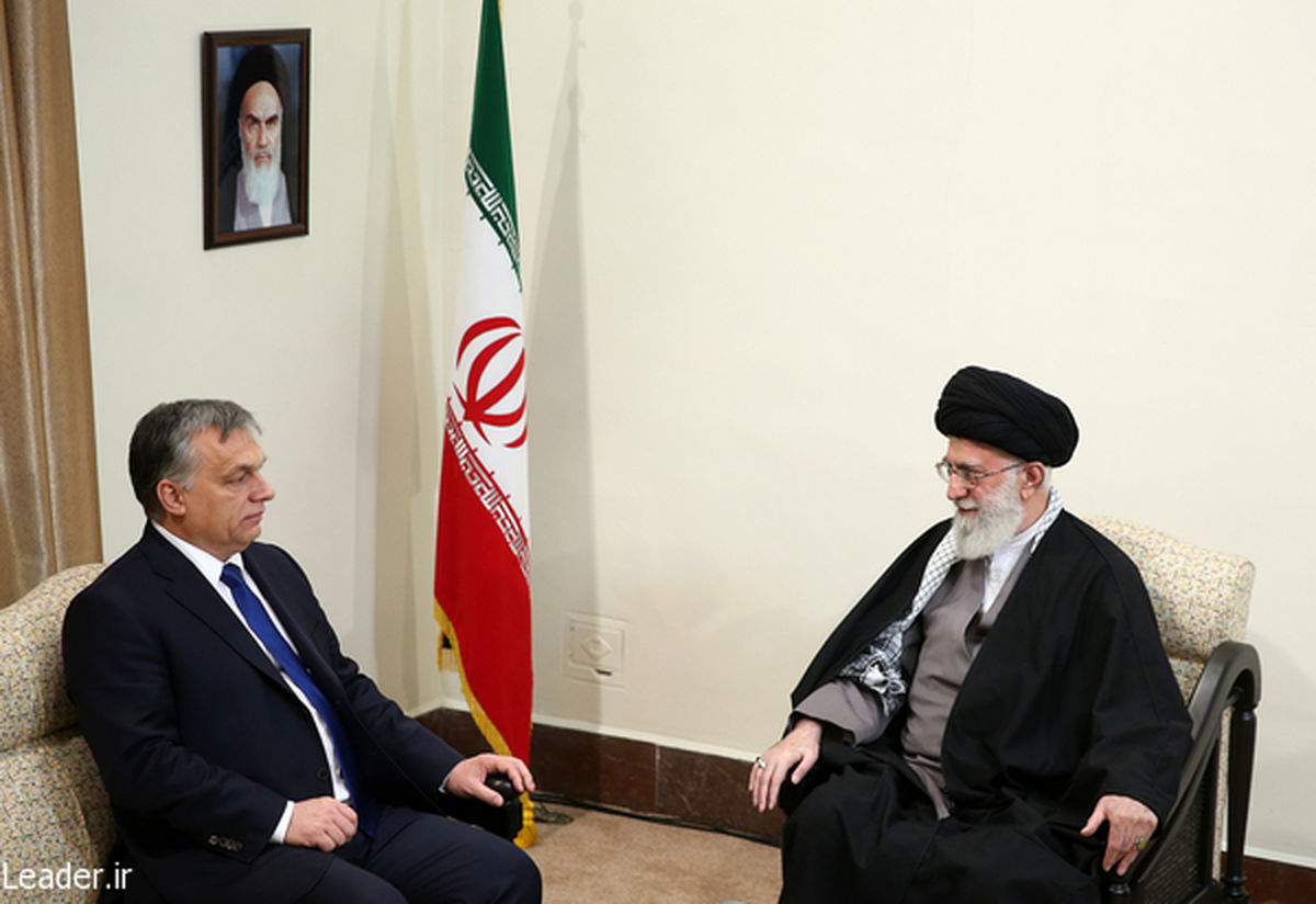 تصاویر: دیدار نخست وزیر مجارستان با رهبر انقلاب