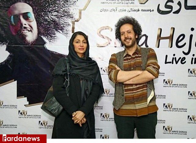 خانم بازیگر در کنار خواننده معروف پاپ +عکس