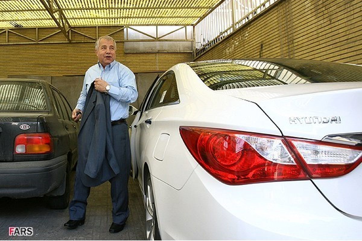 عکس/ ماشین علی پروین