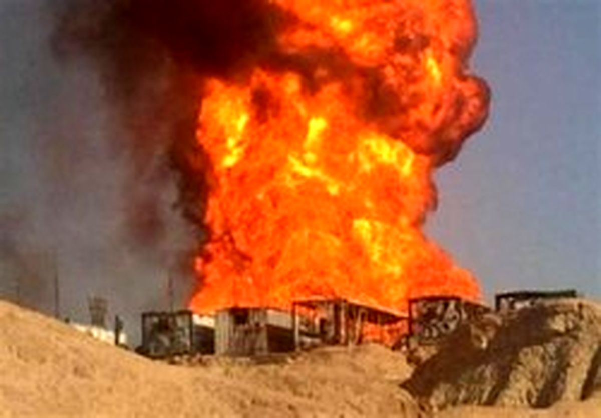 آخرین تمهیدات برای اطفای حریق دکل «رگ‌سفید»