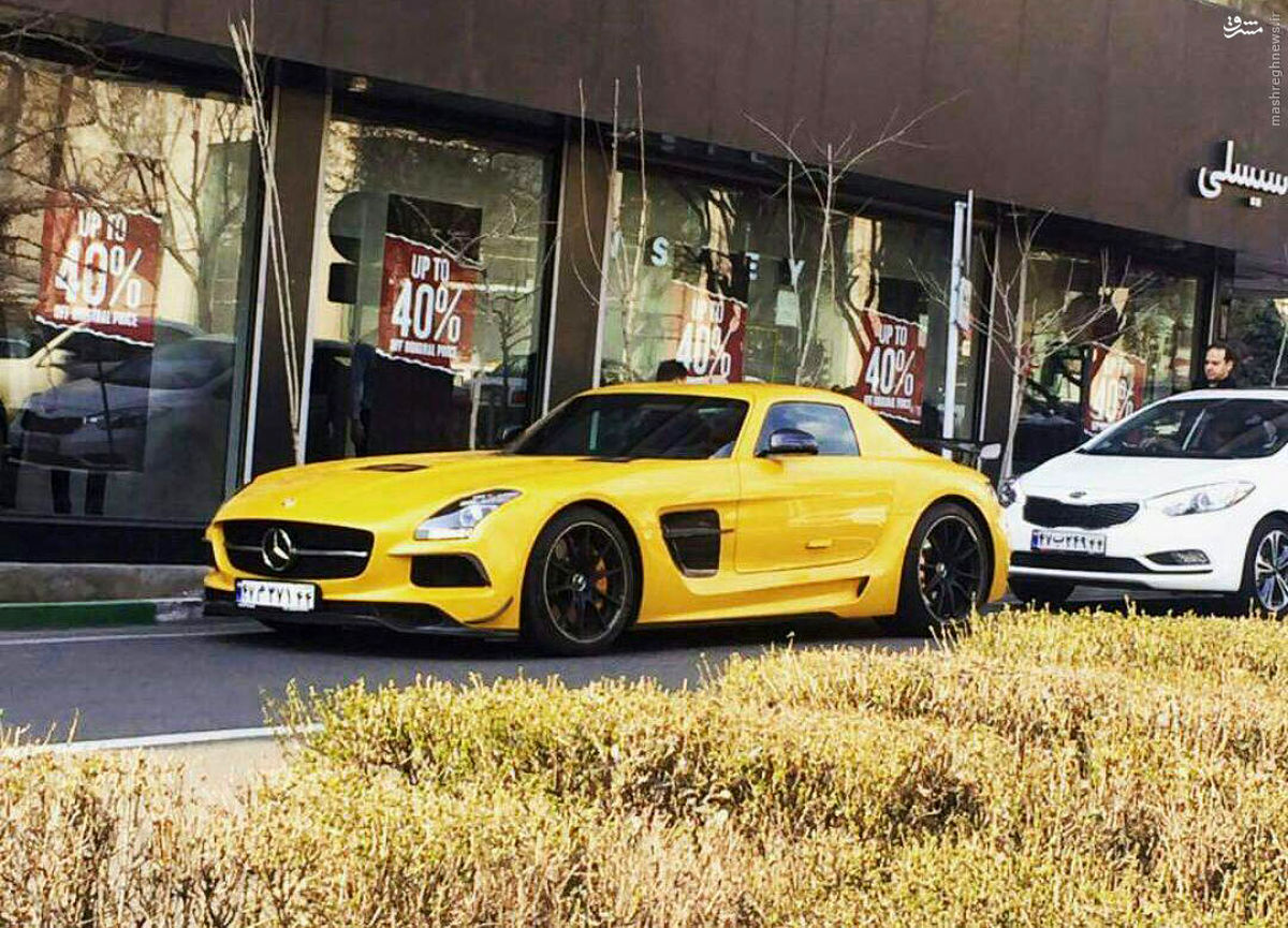 عکس: گران‌ترین بنز موجود در ایران