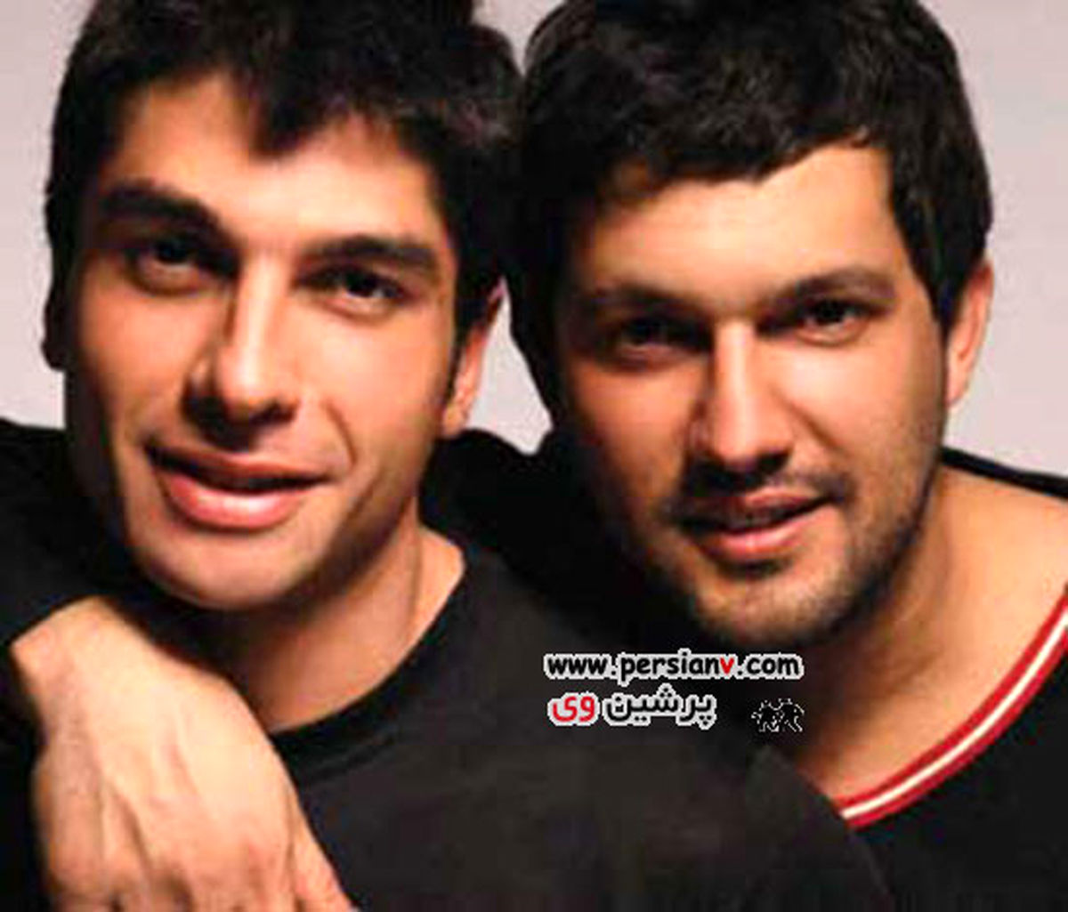 حامد بهداد و برادرش/عکس