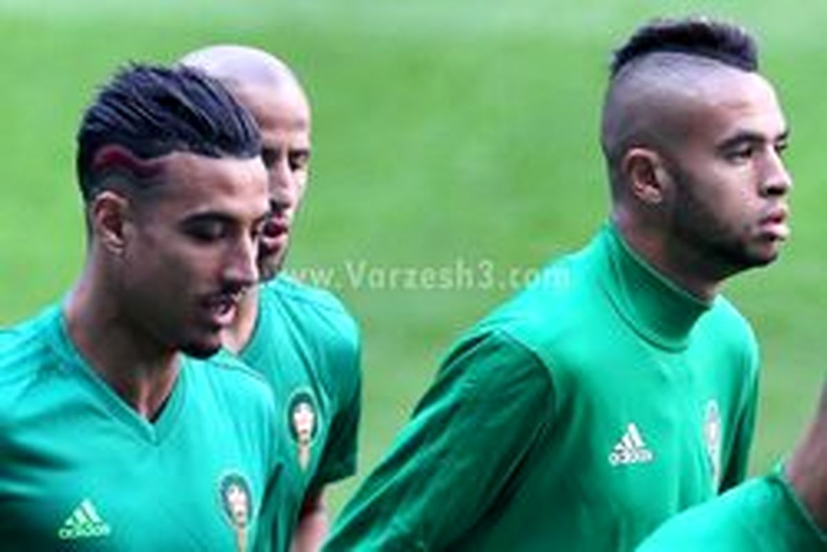 مدل موهای منشوری در اردوی مراکش +عکس