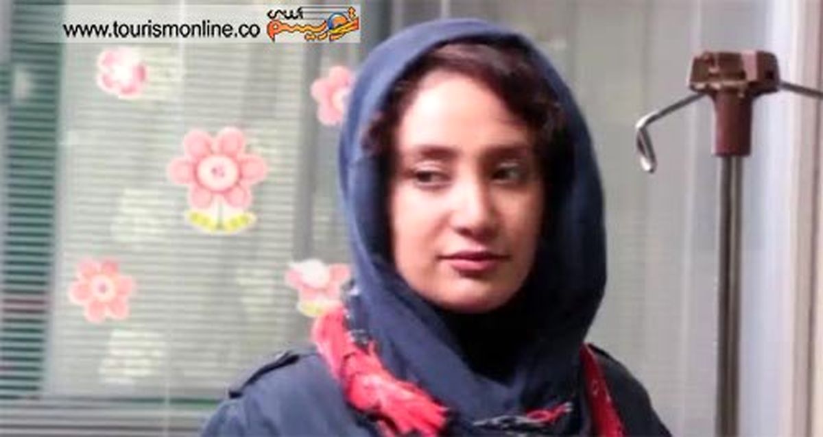 بهاره افشاری در پشت صحنه فیلم جدیدش +تصاویر