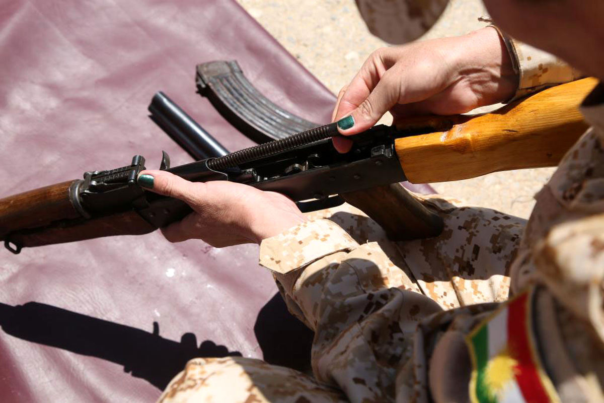 زنان پیشمرگه عراق/تصاویر