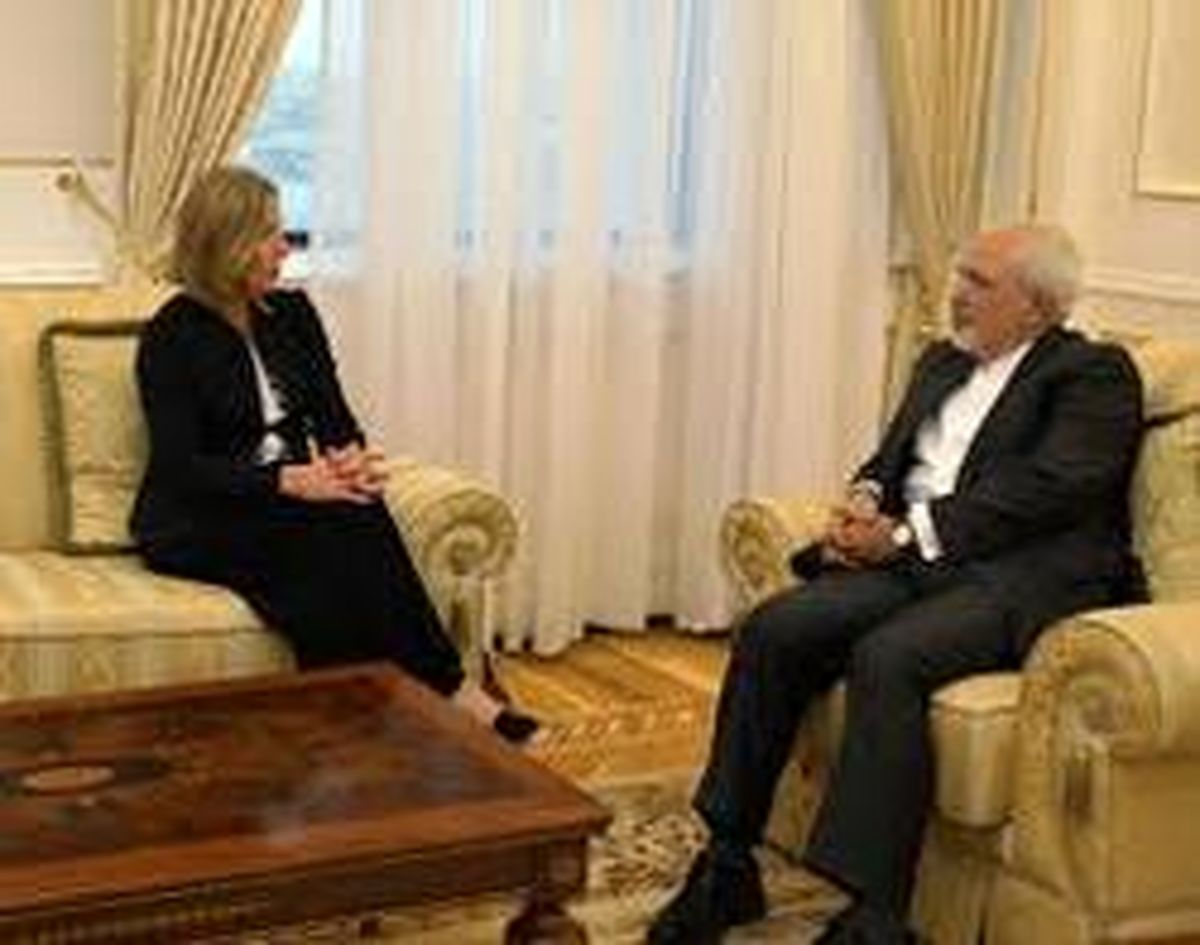 ظریف با موگرینی دیدار کرد