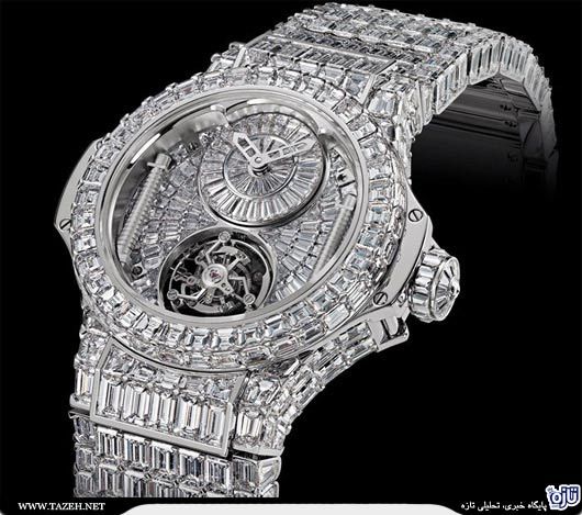 عکس/ گرانقیمت‌ترین ساعت جهان