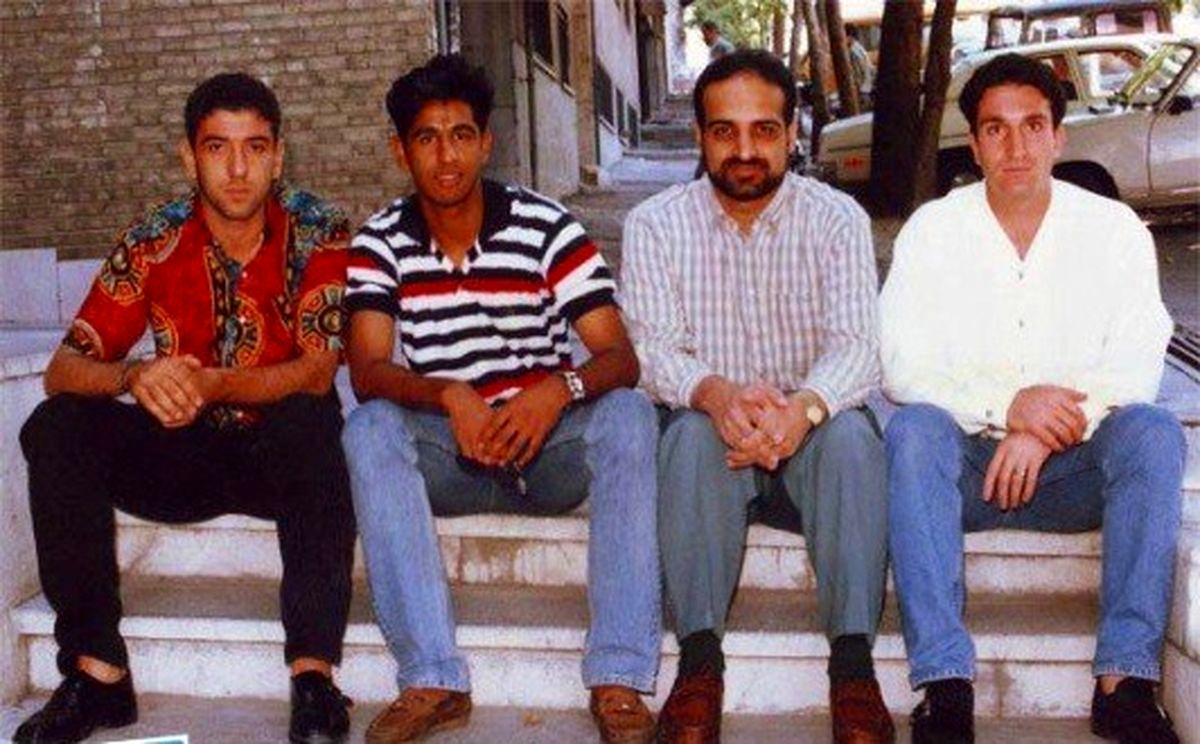 عکس/ستاره‌موسیقی‌درمیان‌فوتبالیست‌ها