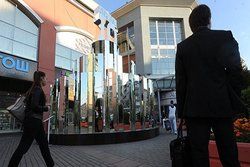 آتش سوزی در یک مرکز خرید بزرگ در مسکو