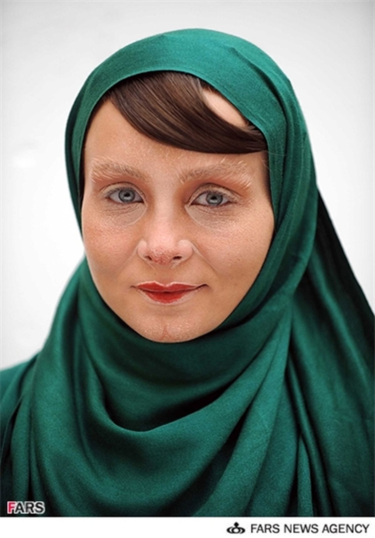 عکس/ گریم جالب بازیگر زن