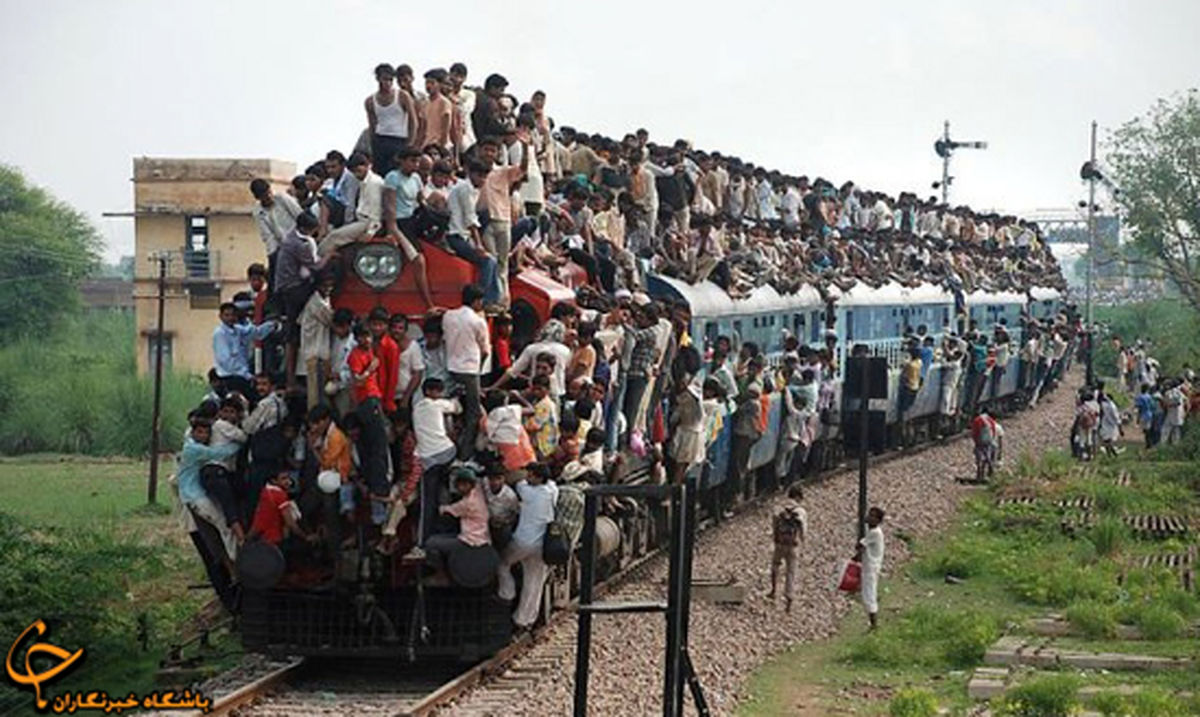 قطار ظرفیت تکمیل!/عکس