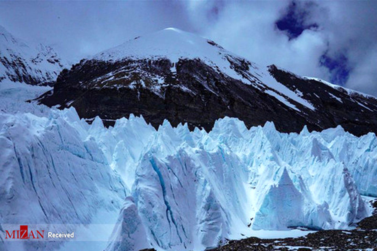 تصاویر: یخچال‌های طبیعی تبت